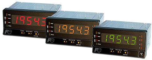 Fuji Electric FD6000 multifunction & multicolor 5 digits panel meter.