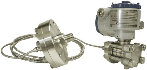 Fuji Electric, pressure transmitter, relative pressure measurement with screw-in remote seal