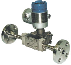 Fuji Electric, pressure transmitter, weak flow gas or liquid measurement