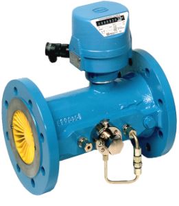 Fuji Electric turbine meter for gas metering applications.