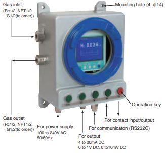 Fuji Electric hydrogen analyzers main applications.