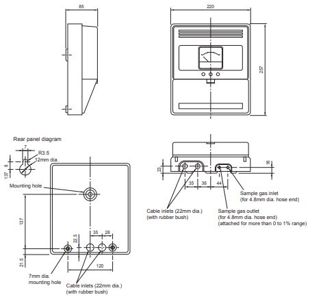 Fuji Electric NDIR applications. Fuji Electric NDIR applications.
